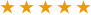 Estrelas de avaliação